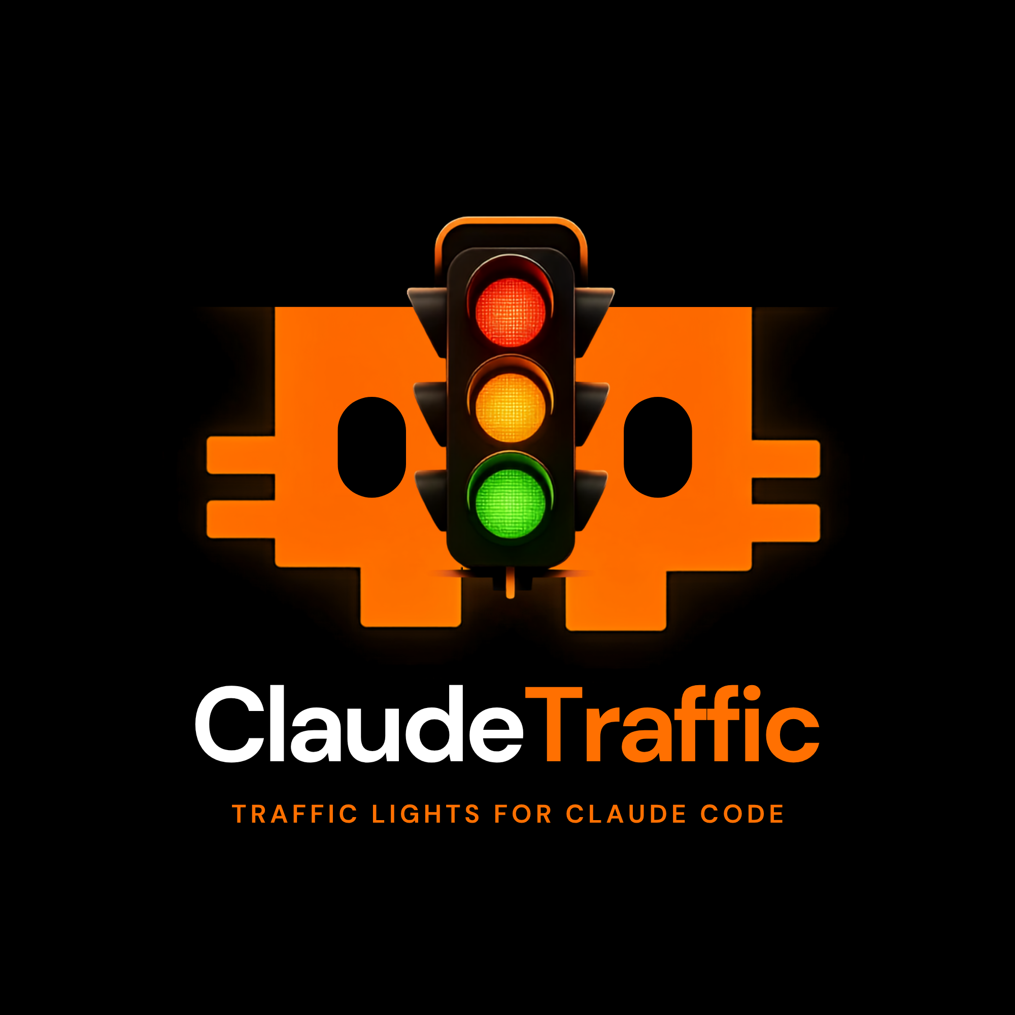 Claude Traffic — Ampel-Logo